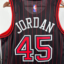 Regata NBA Chicago Bulls 25/26 PRETA