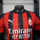 CAMISA DO MILAN 25/26 VERMELHA VERSÃO JOGADOR