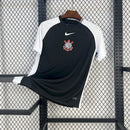 CAMISA DO CORINTHIANS 25/26 PRETO E BRANCO