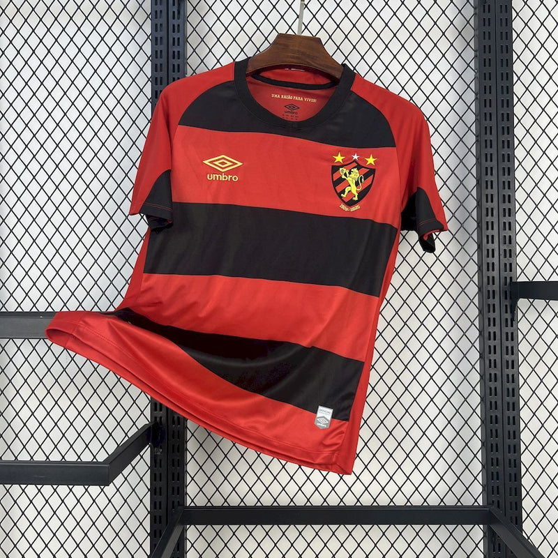 CAMISA DO SPORT RECIFE 25/26 VERMELHO E PRETO