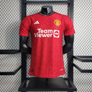 CAMISA VERSÃO JOGADOR DO MANCHESTER UNITED 23/24 VERMELHO