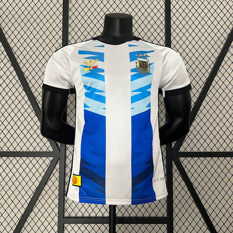 CAMISA VERSÃO JOGADOR DA ARGENTINA 23/24 BRANCO EDIÇÃO ESPECIAL