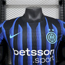CAMISA DA INTER DE MILAN  25/26 AZUL VERSÃO JOGADOR