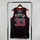 Regata NBA Chicago Bulls 25/26 PRETA