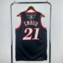 Regata NBA SIXERS 25/26 PRETA
