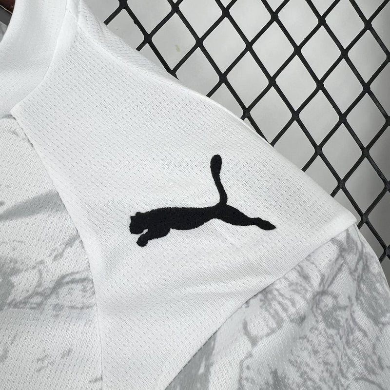 CAMISA DO MANCHESTER CITY 25/26 BRANCA