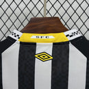CAMISA DO SANTOS 25/26 PRETO E BRANCO