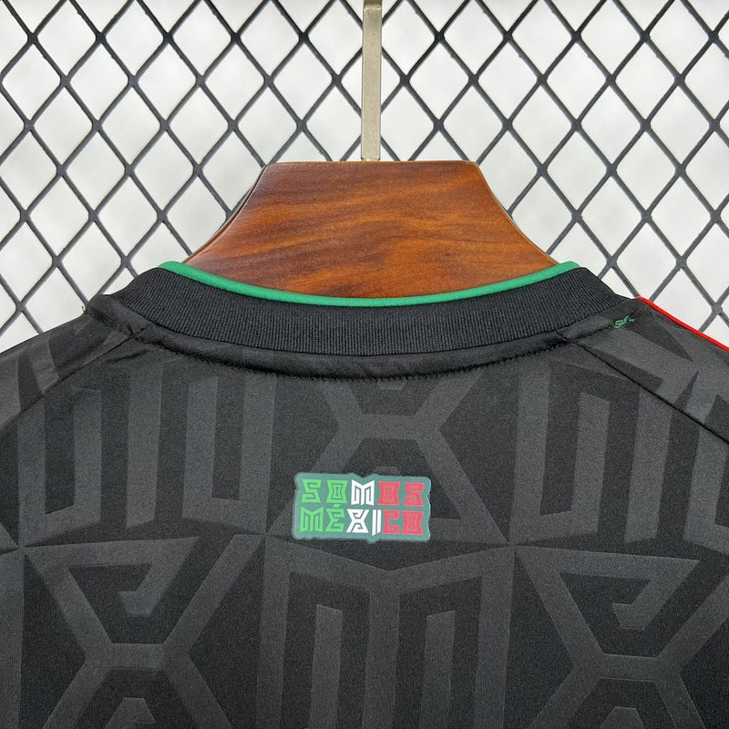 CAMISA DA SELEÇÃO DA MÉXICO 25/26 PRETA