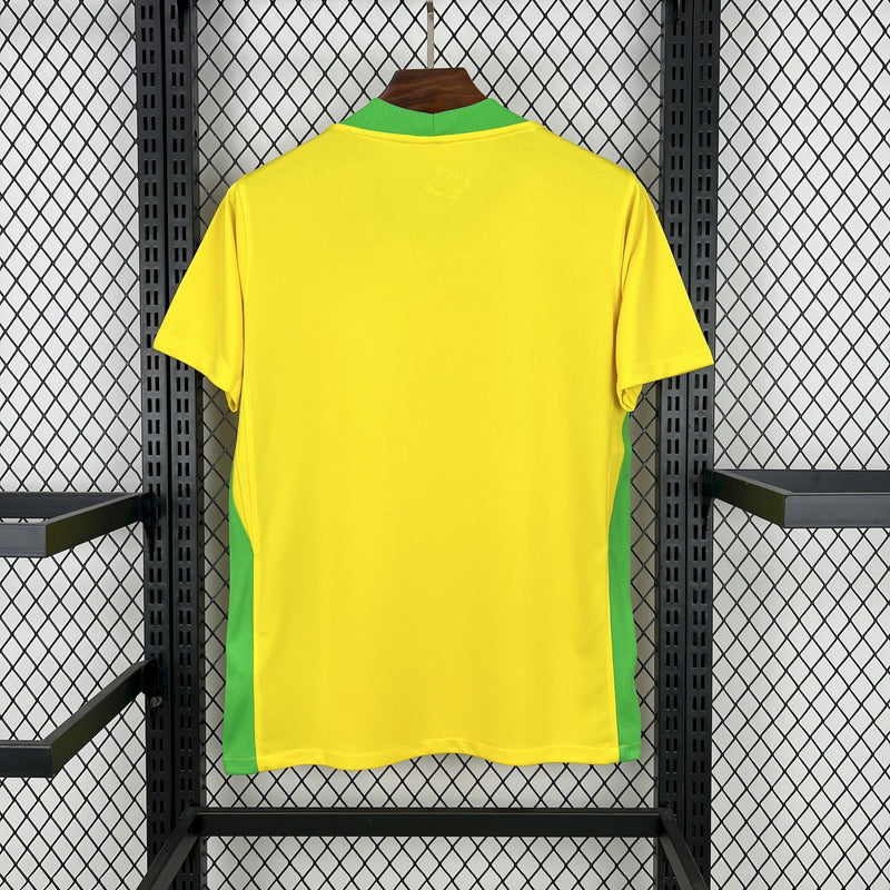 CAMISA DA SELEÇÃO DO BRASIL 25/26 AMARELO