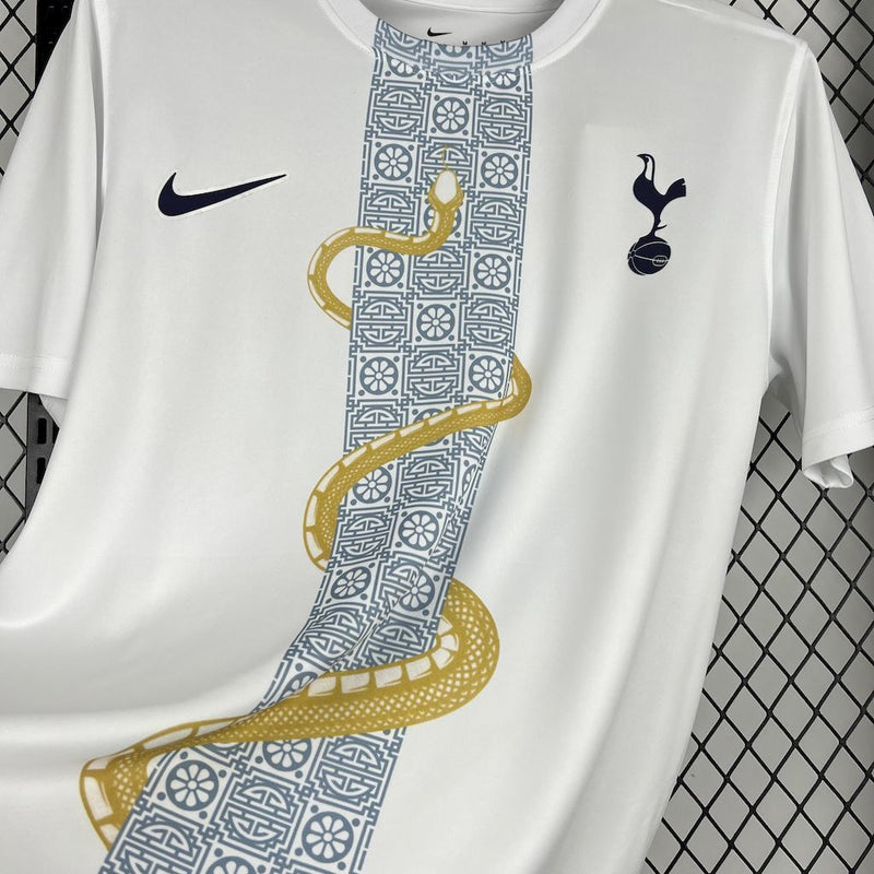 CAMISA DO TOTTENHAM 25/26 GOLD SNAKE