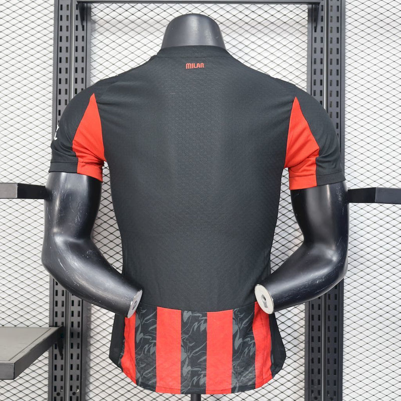 CAMISA DO MILAN 25/26 VERMELHA VERSÃO JOGADOR