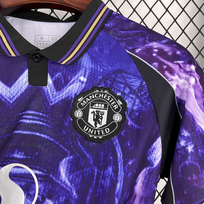 CAMISA DO MANCHESTER UNITED 25/26 ROXO