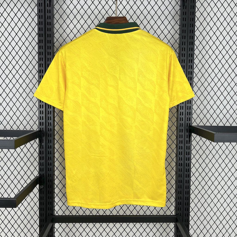 CAMISA RETRÔ DO BRASIL 92/93 AMARELO