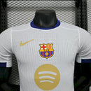 CAMISA DO BARCELONA 24/25 WHITE EXPOSURE VERSÃO JOGADOR