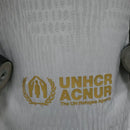 CAMISA DO BARCELONA 24/25 WHITE EXPOSURE VERSÃO JOGADOR