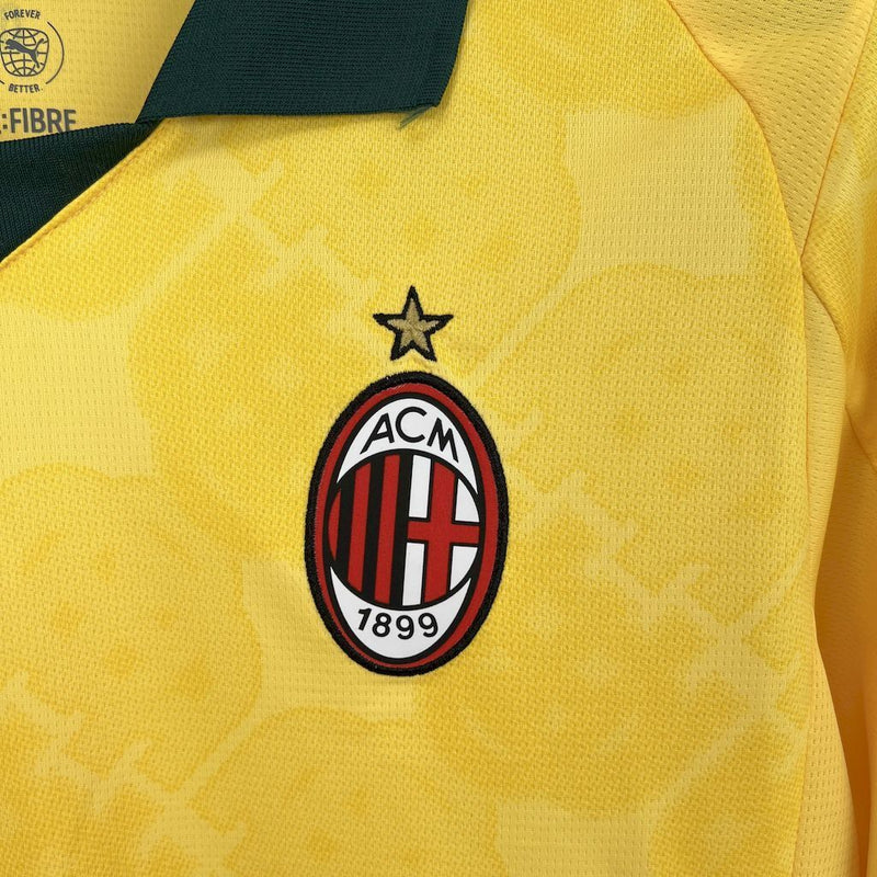 CAMISA DO MILAN 25/26 AMARELA