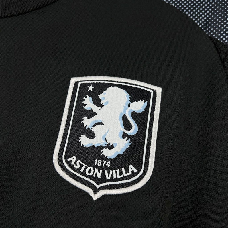 CAMISA DO ASTON VILLA 25/26 PRETA