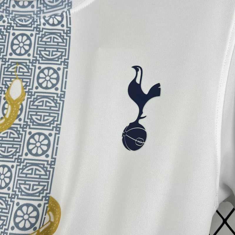 CAMISA DO TOTTENHAM 25/26 GOLD SNAKE