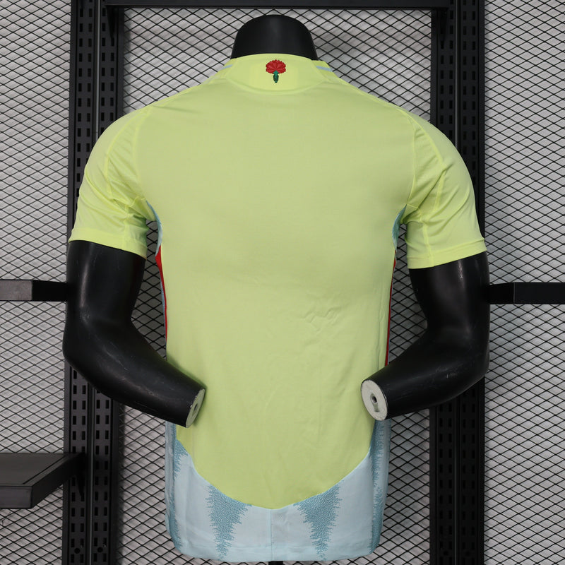 CAMISA VERSÃO JOGADOR DA ESPANHA 24/25 AMARELO