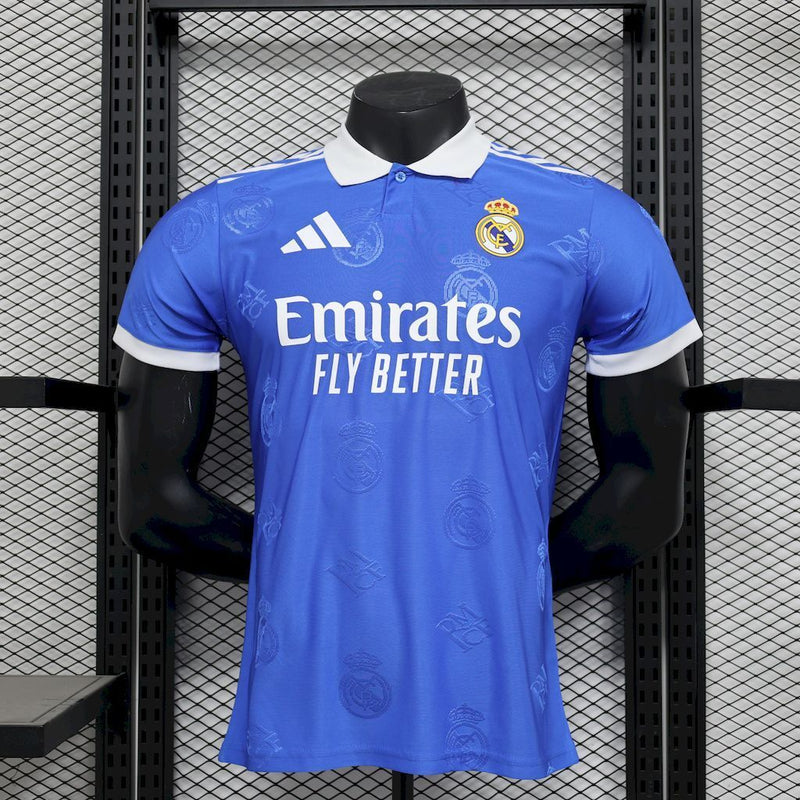 CAMISA DO REAL MADRID 25/26 BLUE ESPECIAL