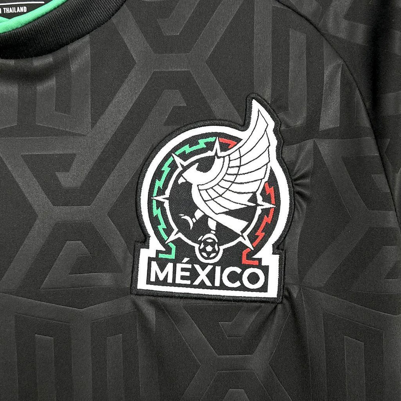 CAMISA DA SELEÇÃO DA MÉXICO 25/26 PRETA