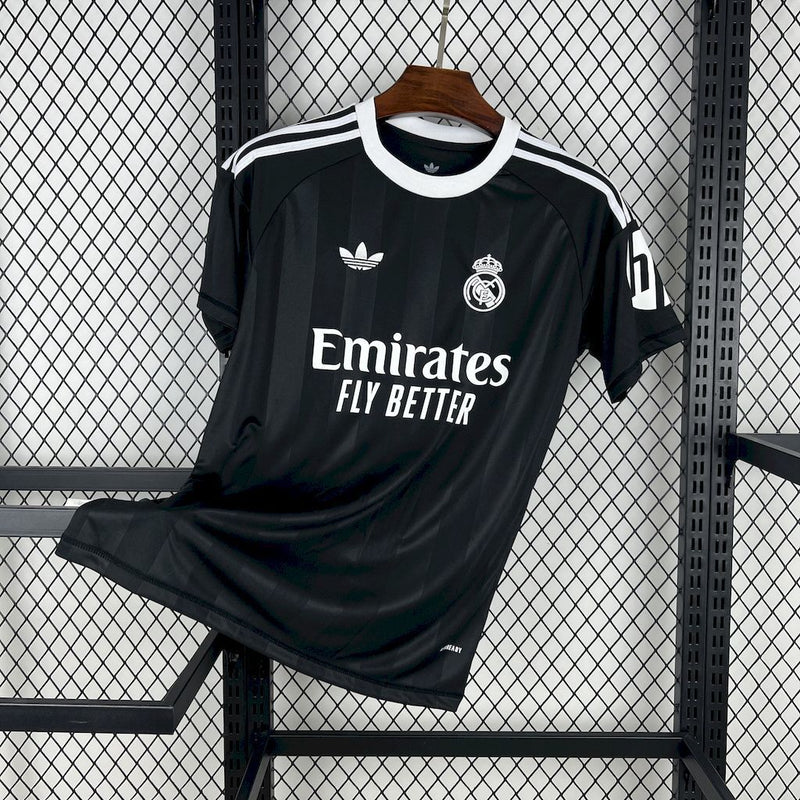 CAMISA DO REAL MADRID 25/26 PRETA