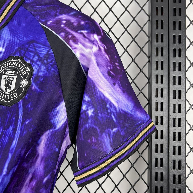 CAMISA DO MANCHESTER UNITED 25/26 ROXO