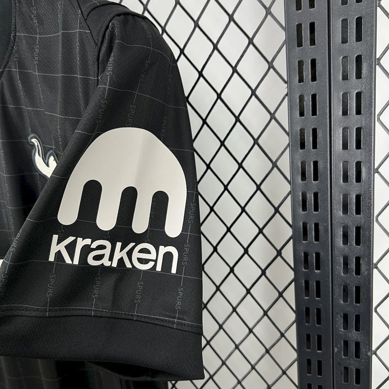 CAMISA DO TOTTENHAM 25/26 PRETA