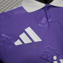 CAMISA DO REAL MADRID 25/26 LIGHT PURPLE ESPECIAL VERSÃO JOGADOR