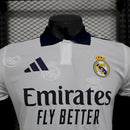 CAMISA DO REAL MADRID 25/26 BRANCO VERSÃO JOGADOR