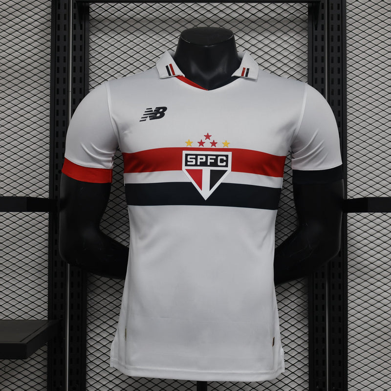 CAMISA VERSÃO JOGADOR DO SÃO PAULO 24/25 BRANCO