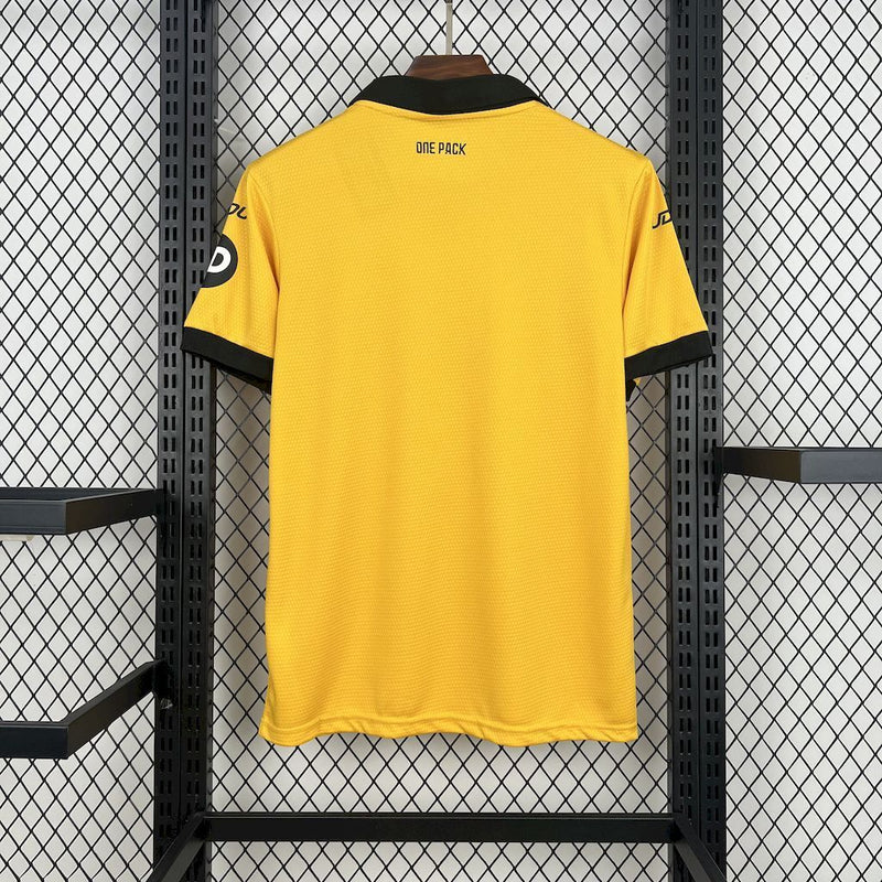 CAMISA DO WOLVES 25/26 AMARELO