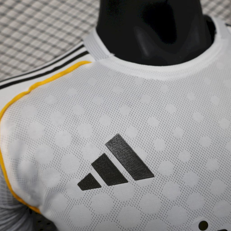 CAMISA DO REAL MADRID 25/26 BRANCA VERSÃO JOGADOR