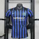 CAMISA DA INTER DE MILAN  25/26 AZUL VERSÃO JOGADOR