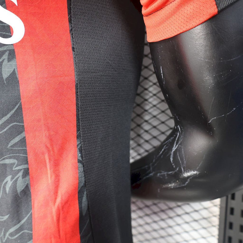 CAMISA DO MILAN 25/26 VERMELHA VERSÃO JOGADOR