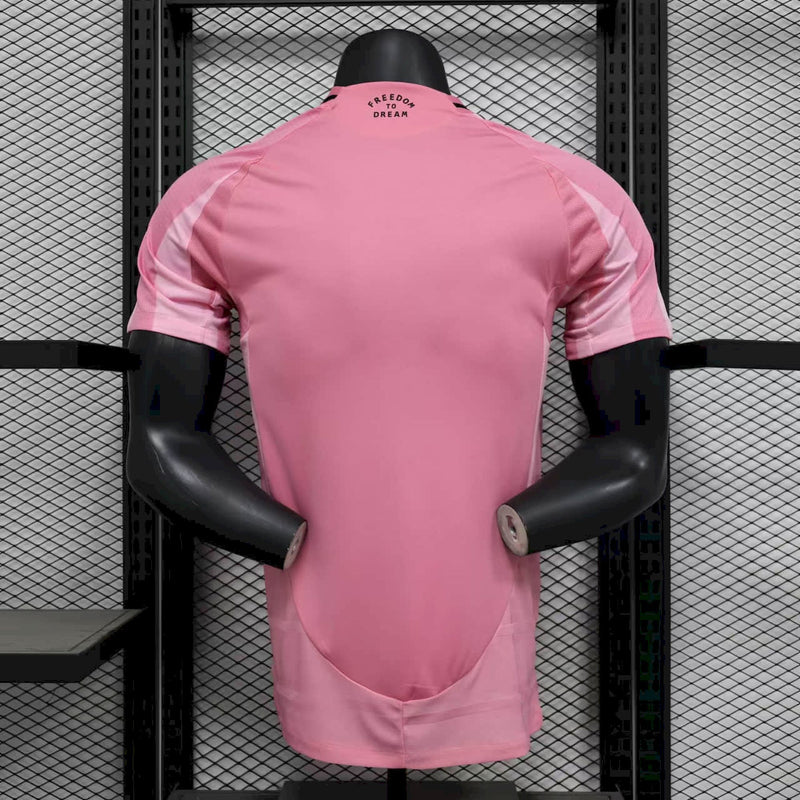 CAMISA DO INTER MIAMI 25/26 ROSA VERSÃO JOGADOR