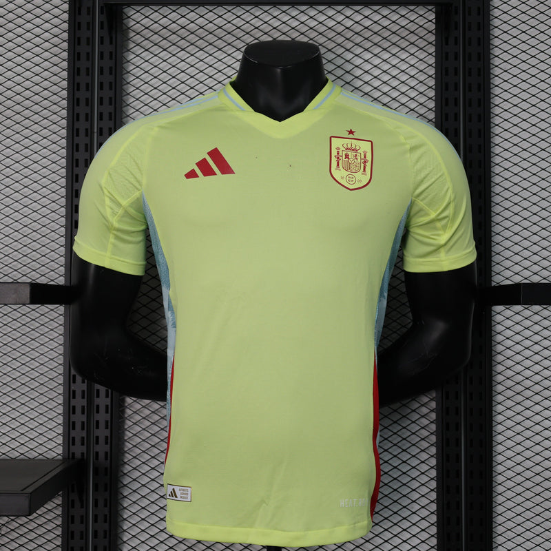 CAMISA VERSÃO JOGADOR DA ESPANHA 24/25 AMARELO