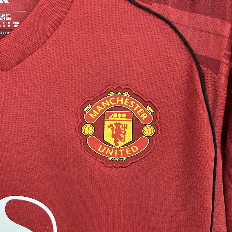 CAMISA DO MANCHESTER UNITED 25/26 VERMELHA