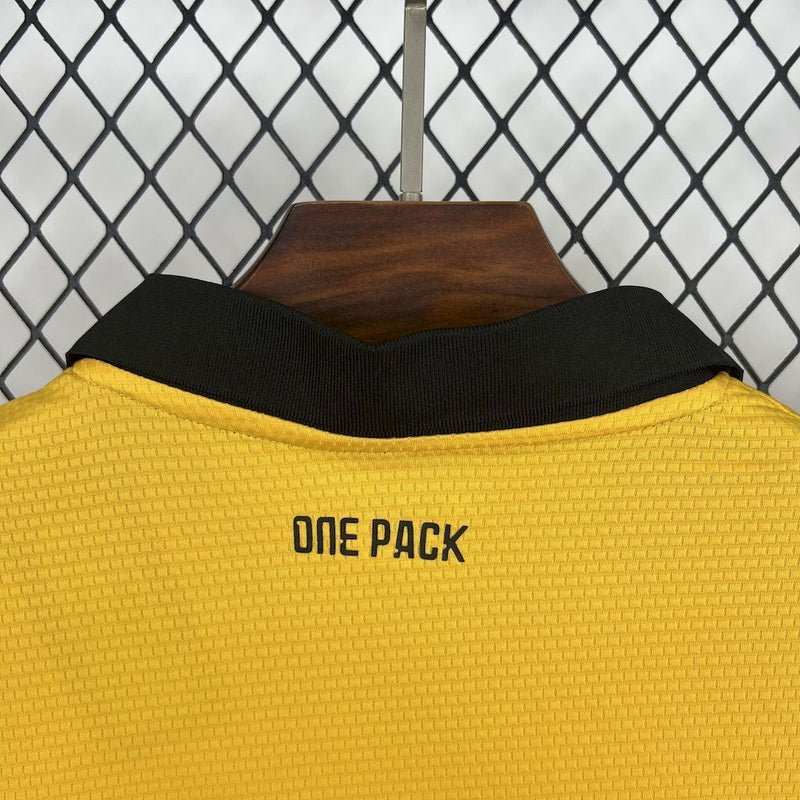 CAMISA DO WOLVES 25/26 AMARELO