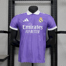 CAMISA DO REAL MADRID 25/26 LIGHT PURPLE ESPECIAL VERSÃO JOGADOR