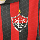 CAMISA DO VITORIA 25/26 VERMELHO E PRETO