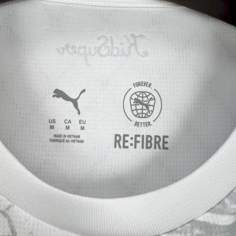 CAMISA DO MANCHESTER CITY 25/26 BRANCA