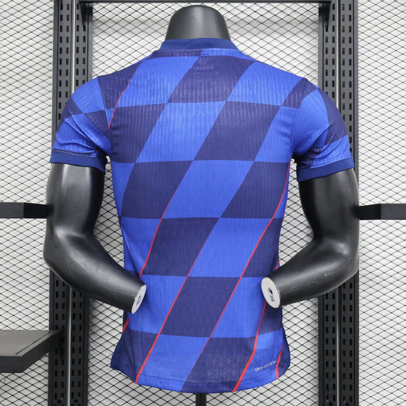 CAMISA VERSÃO JOGADOR DA CROACIA 24/25 AZUL