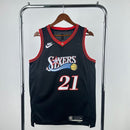 Regata NBA SIXERS 25/26 PRETA