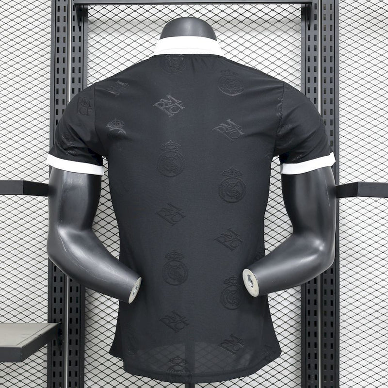 CAMISA DO REAL MADRID 25/26 BLACK SPECIAL VERSÃO JOGADOR