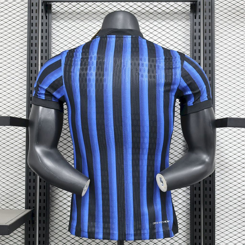 CAMISA DA INTER DE MILAN  25/26 AZUL VERSÃO JOGADOR