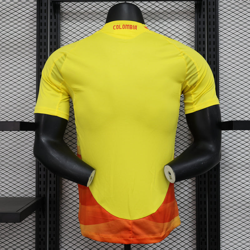 CAMISA VERSÃO JOGADOR DO COLOMBIA 24/25 AMARELO