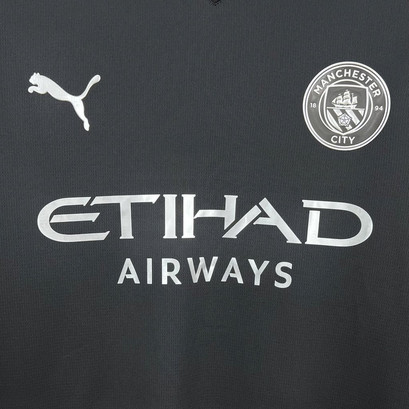 CAMISA DO MANCHESTER CITY 25/26 PRETA