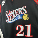 Regata NBA SIXERS 25/26 PRETA