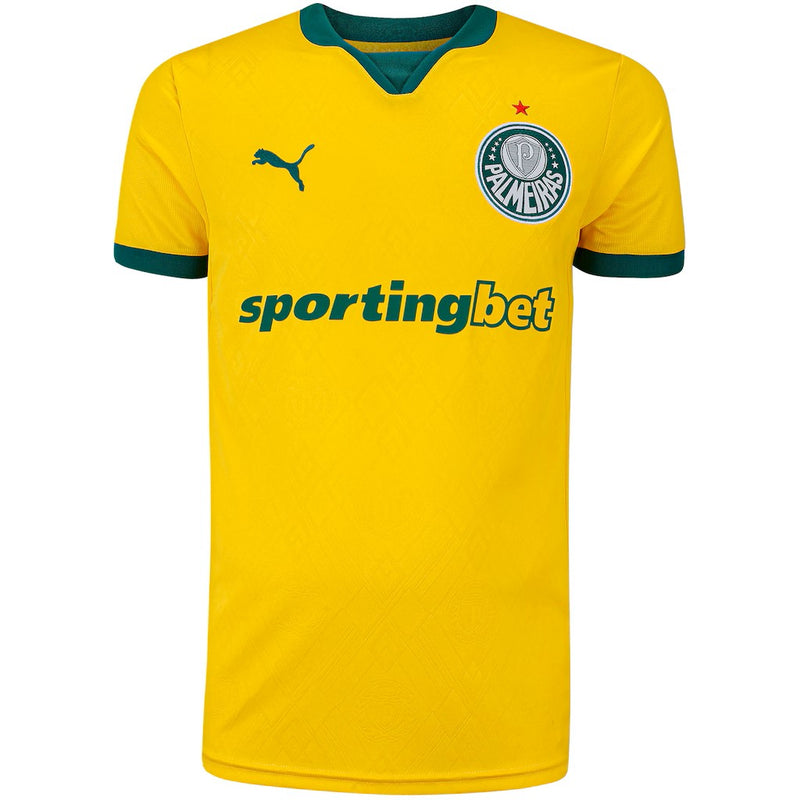 CAMISA DO PALMEIRAS 25/26 AMARELO